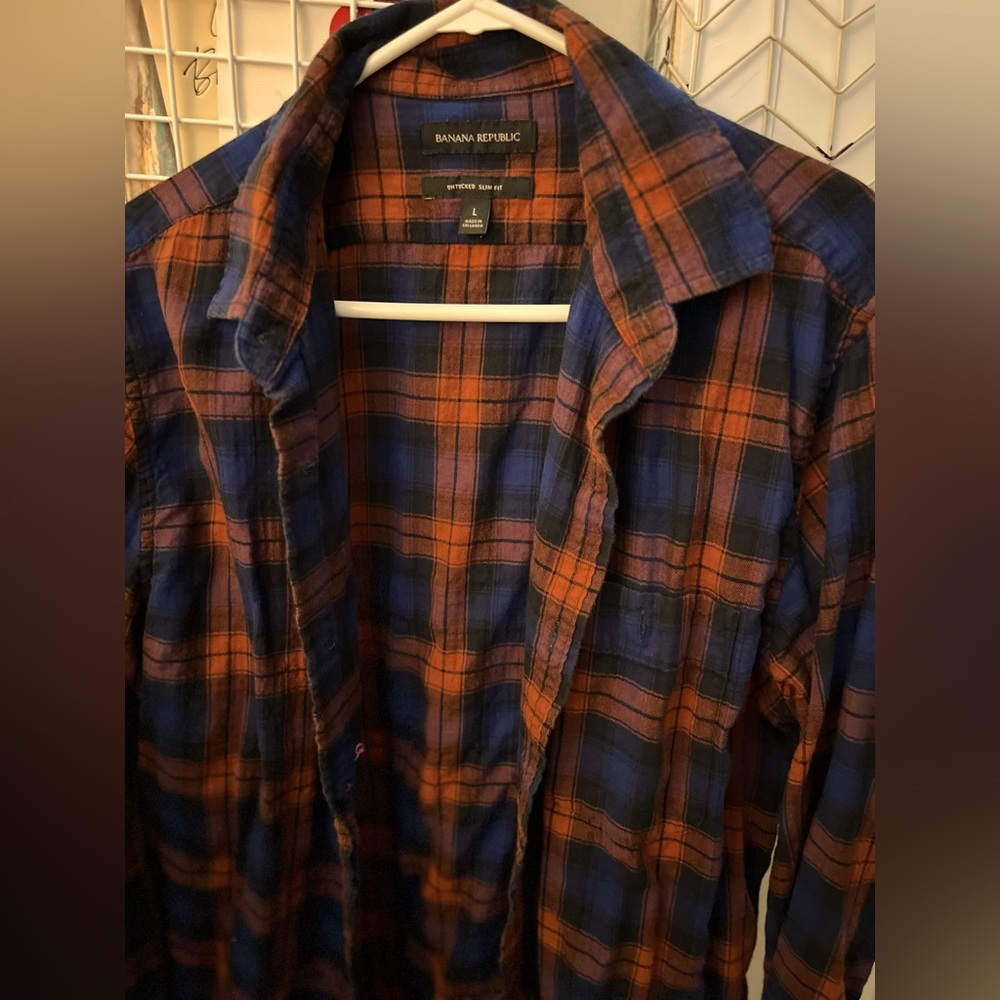 Men’s Banana Republic flannel